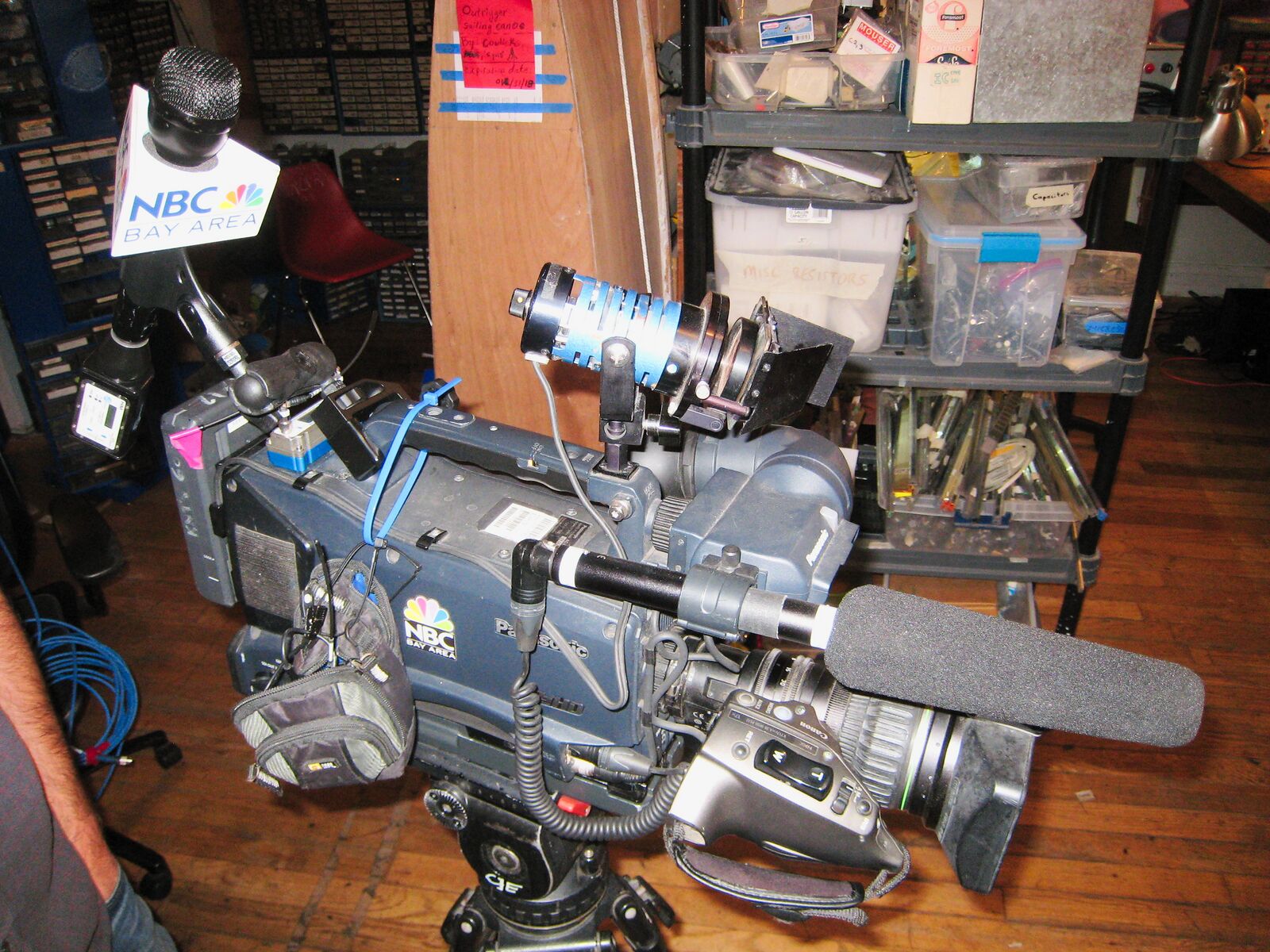 NBC Bay Area LIVE Broadcast Noisebridge